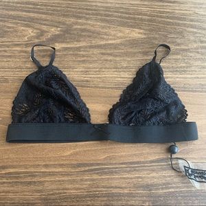 NWT For Love & Lemons Lace Triangle Bralette